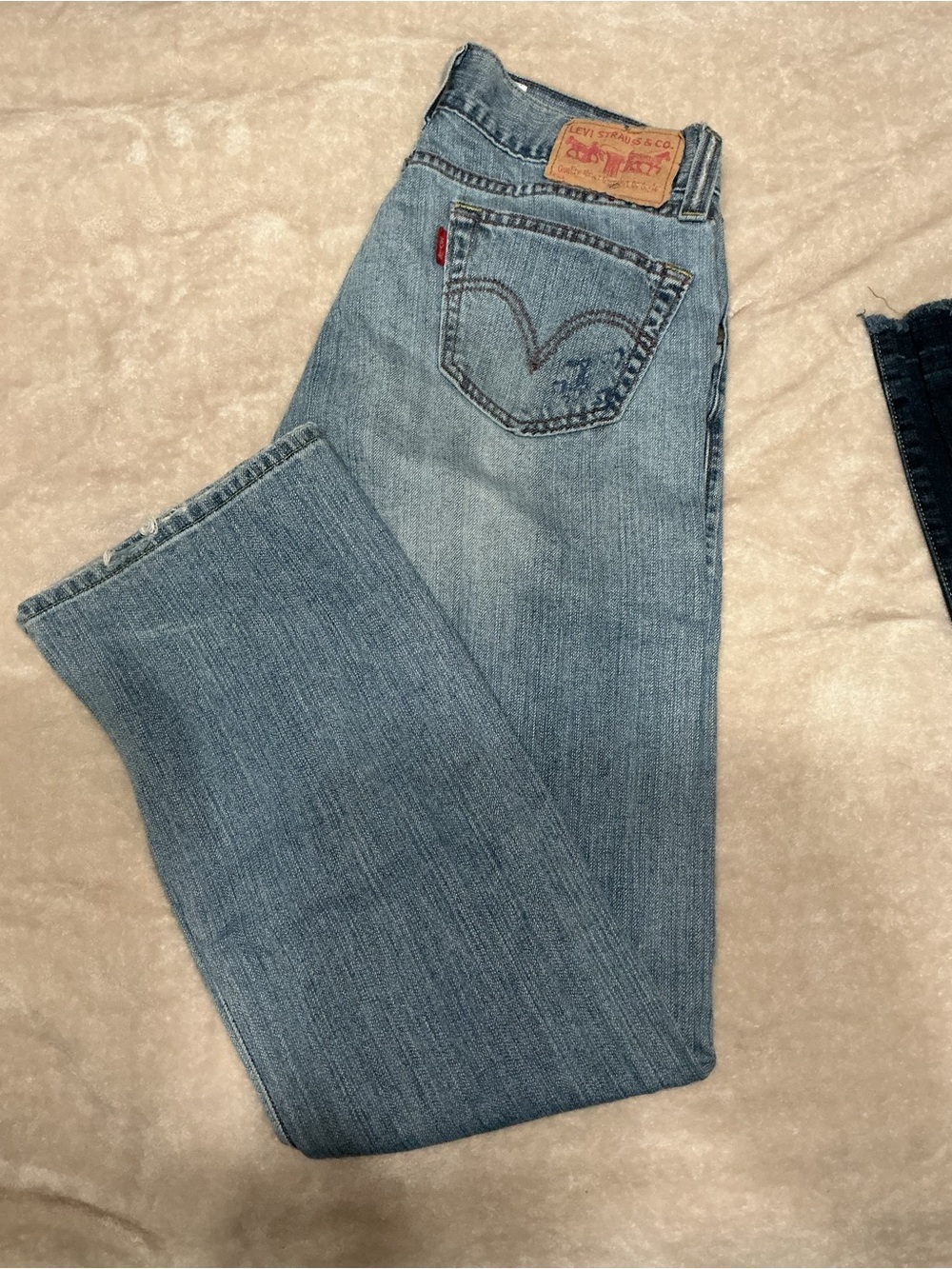 Levi's 504 Slouch Straight Jeans